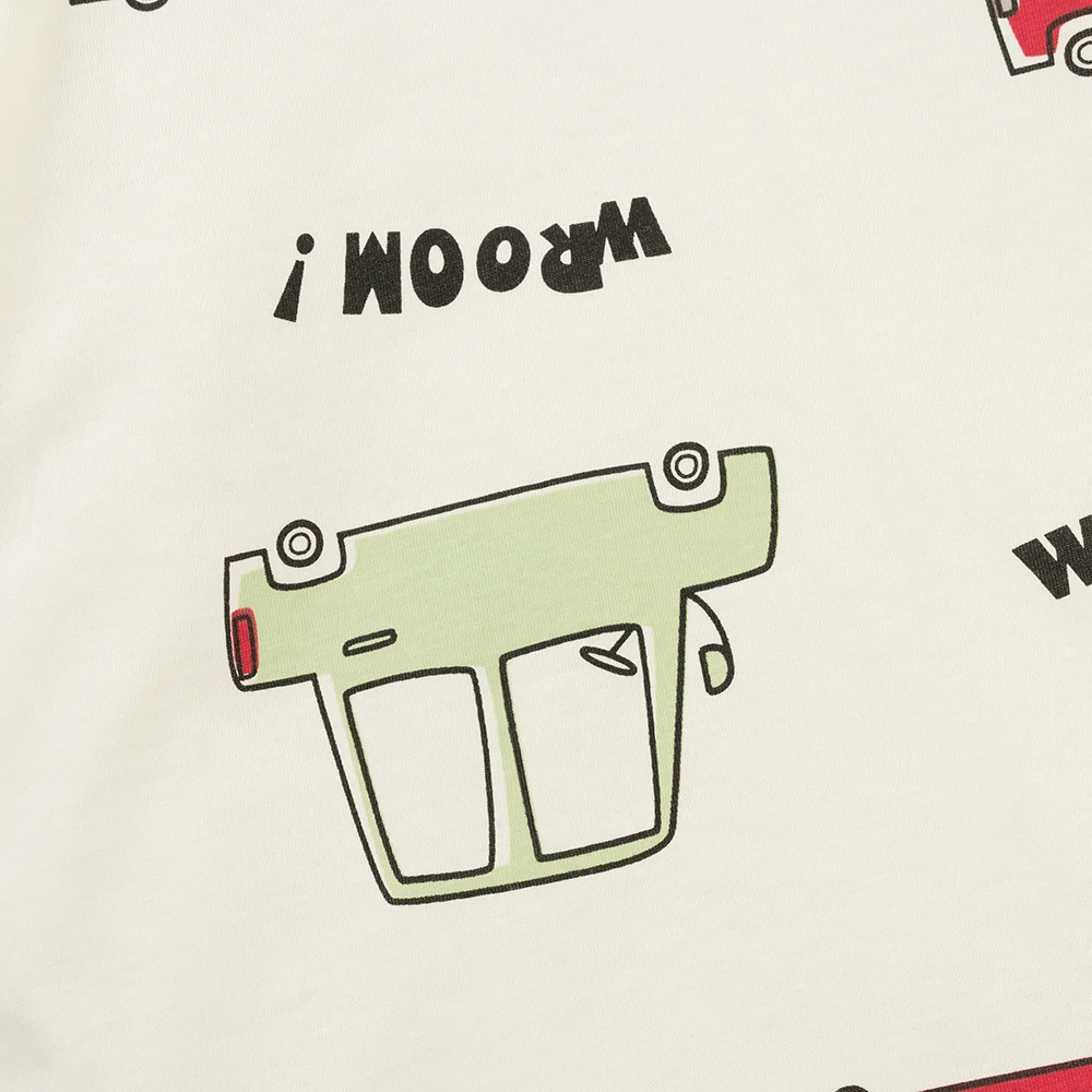 Bộ bé trai dài Animo Easy HN0126026 (1-4Y,Kem-đỏ)