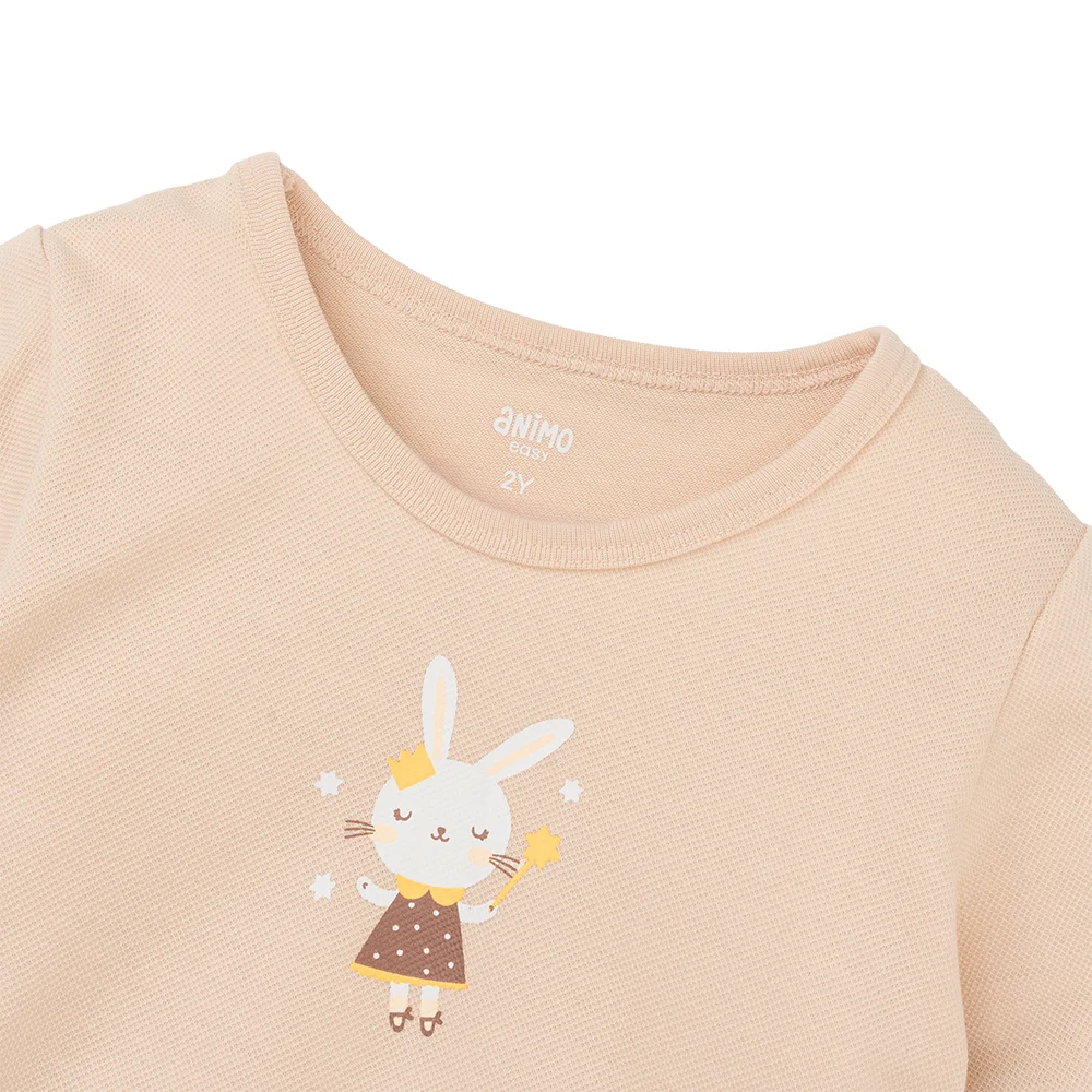 Bộ bé gái dài Animo Easy TQ1125075 (1-4Y,Be)