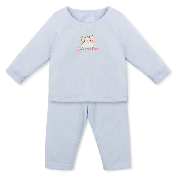 Bộ bé gái dài Animo Easy TQ1225056 (1-4Y,Dương)