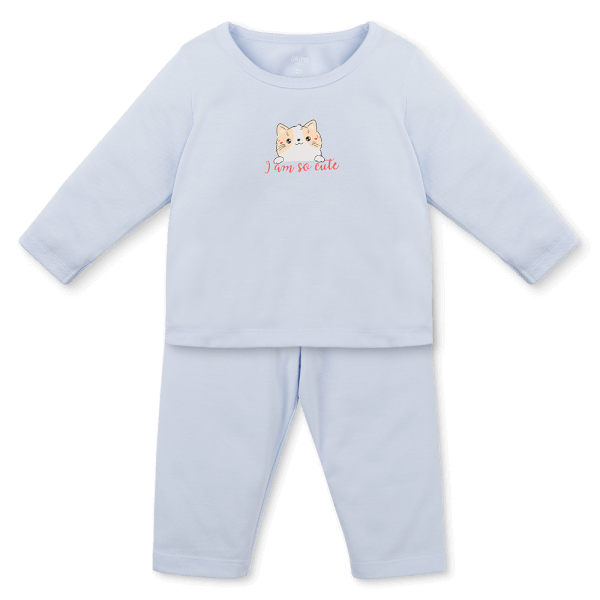 Bộ bé gái dài Animo Easy TQ1225056 (1-4Y,Dương)