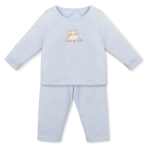 Bộ bé gái dài Animo Easy TQ1225056 (1-4Y,Dương)