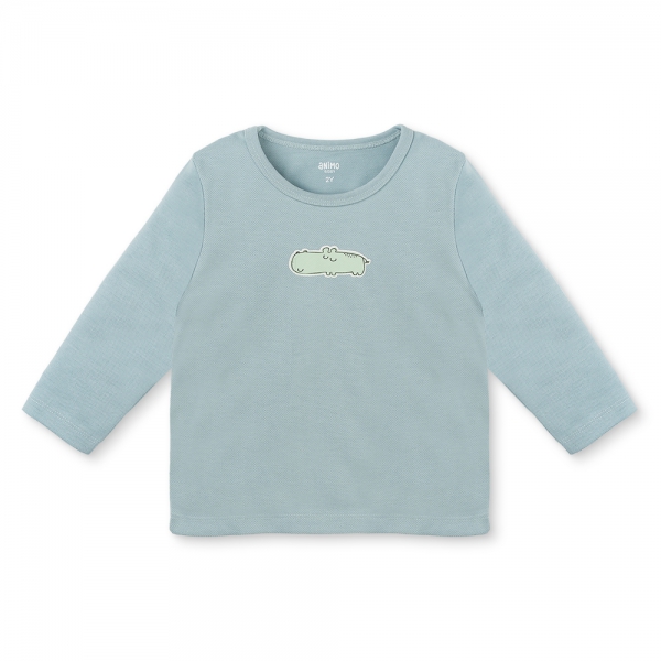 Bộ bé trai dài Animo Easy TQ1225054 (1-4Y,Lá)