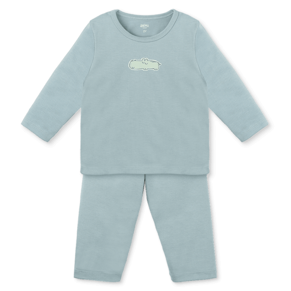 Bộ bé trai dài Animo Easy TQ1225054 (1-4Y,Lá)