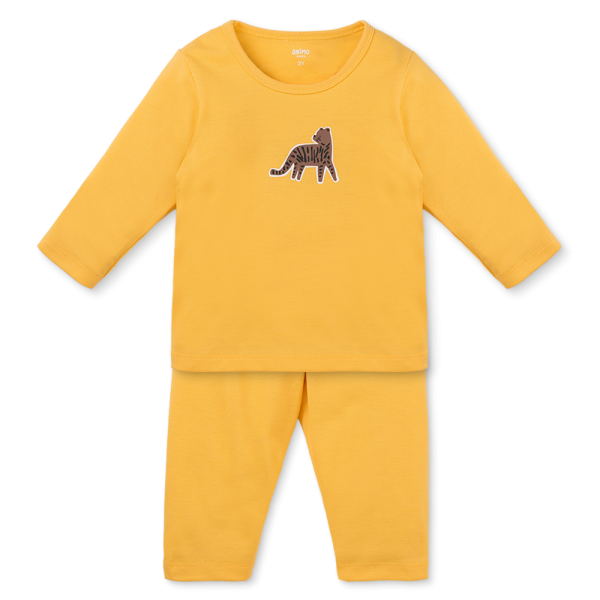 Bộ bé trai dài Animo Easy TQ1225053 (1-4Y,Vàng)