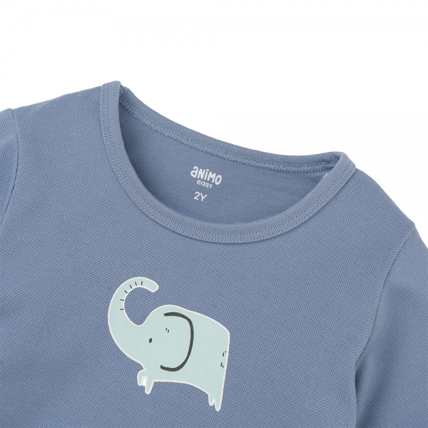 Bộ bé trai dài Animo Easy TQ1125074 (1-4Y,Dương)