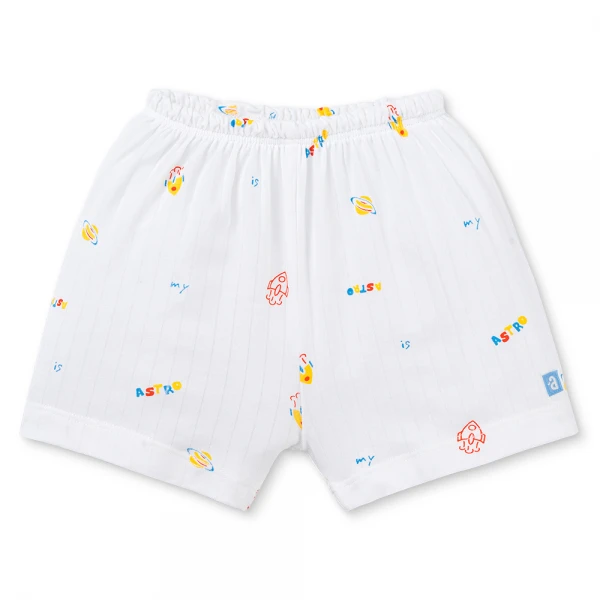 Set 2 bộ kháng khuẩn modal ngắn Animo BMC1125055 (0-24M, Trắng-xanh đậm, TT06)