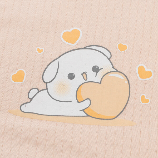 Set 2 bộ rayon chống muỗi ngắn Animo VD1225021 (0-24M, Trắng-cam nhạt, NN06)