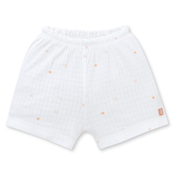 Set 2 bộ rayon chống muỗi ngắn Animo VD1225021 (0-24M, Trắng-cam nhạt, NN06)