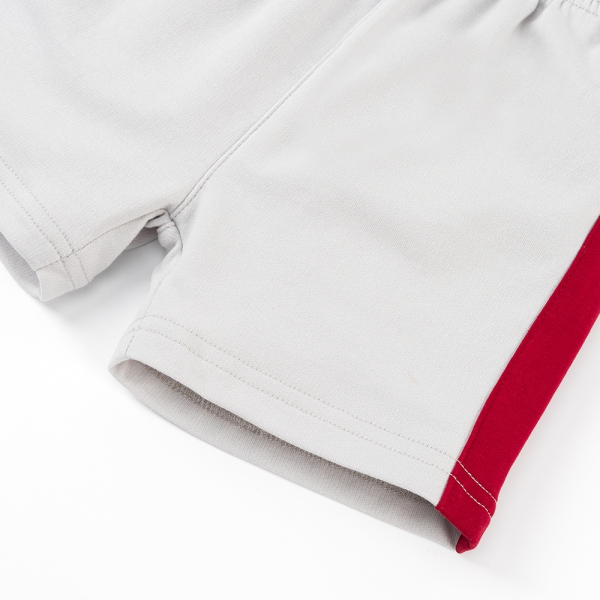 Bộ bé trai ngắn nón có tai Animo HN1125002 (1-6Y,Đỏ-xám, DD01)