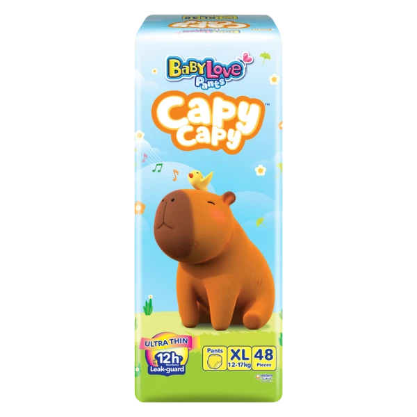 Tã quần Babylove Capy Capy XL48 Miếng