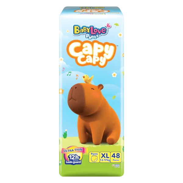 Tã quần Babylove Capy Capy XL48 Miếng