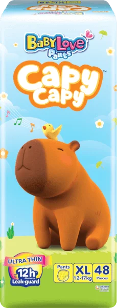 Tã quần Babylove Capy Capy XL48 Miếng