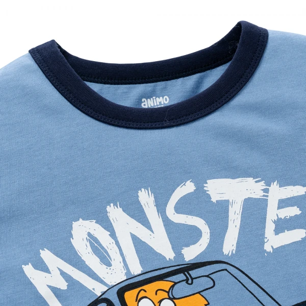 Bộ bé trai dài Animo Easy HN1125079 (1-4Y, Dương-dương)