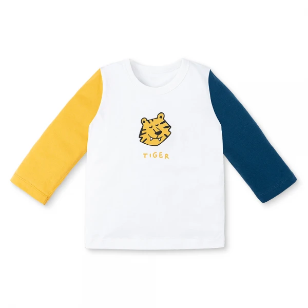 Bộ bé trai dài Animo Easy HN1225057 (1-4Y, Kem-dương)