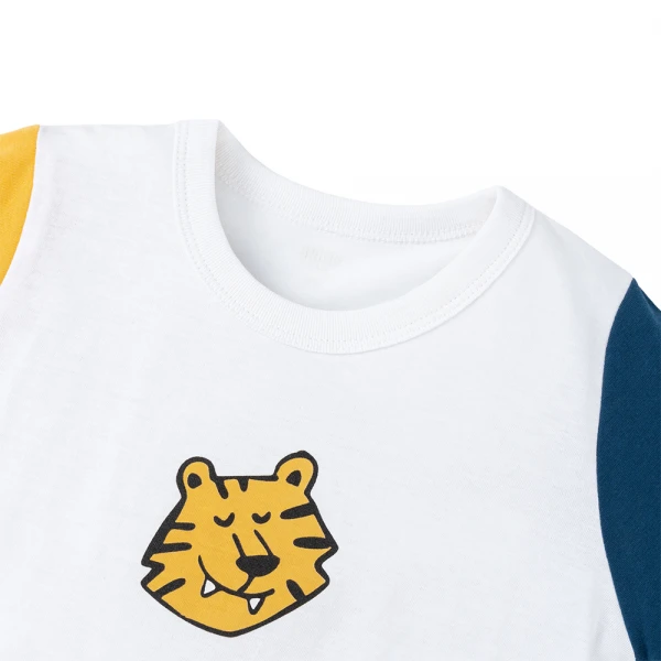 Bộ bé trai dài Animo Easy HN1225057 (1-4Y, Kem-dương)