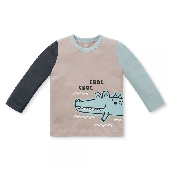 Bộ bé trai dài Animo Easy HN1225058 (1-4Y, Xám-xám)