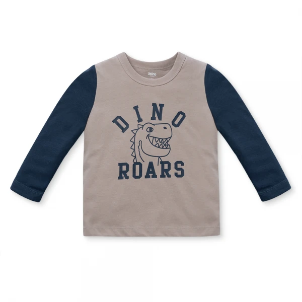 Bộ bé trai dài Animo Easy HN1225061 (1-4Y, Xám-dương)