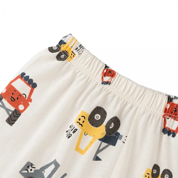 Bộ bé trai dài Animo Easy HN1225062 (1-4Y, Vàng-kem)