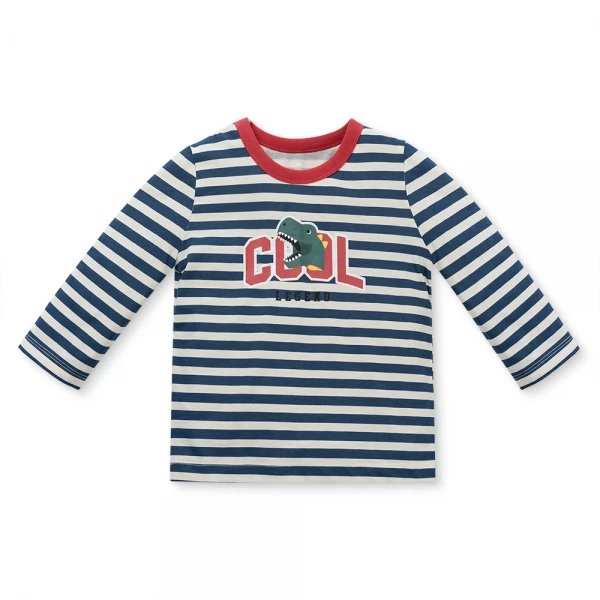 Bộ Bé Trai Dài Animo Easy HN0126024 Kẻ Sọc 100% Cotton (1-4 tuổi)