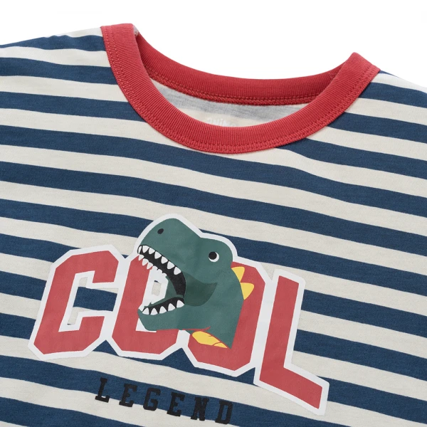 Bộ Bé Trai Dài Animo Easy HN0126024 Kẻ Sọc 100% Cotton (1-4 tuổi)