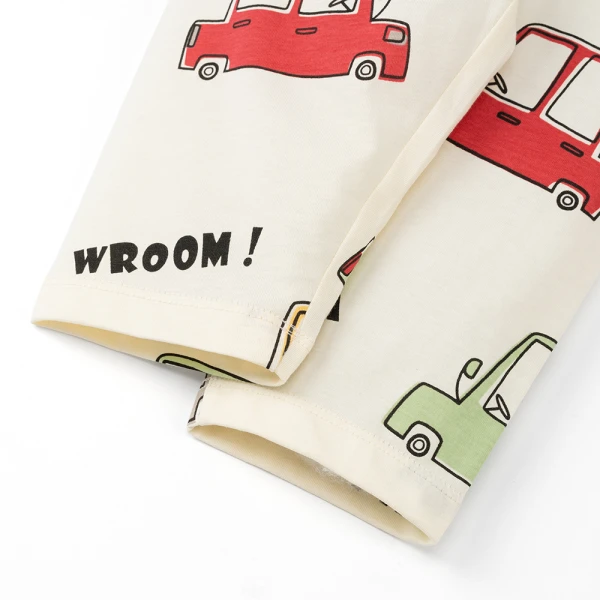 Bộ bé trai dài Animo Easy HN0126025 (1-4Y, Đỏ-kem)