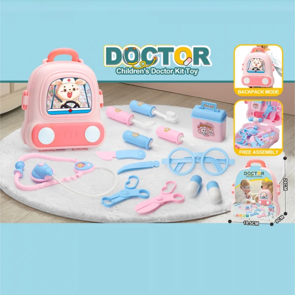 Balo nhập vai bác sĩ JS068713 C509 (Hồng)