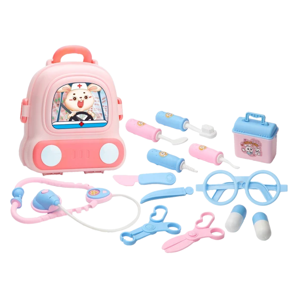 Balo nhập vai bác sĩ JS068713 C509 (Hồng)