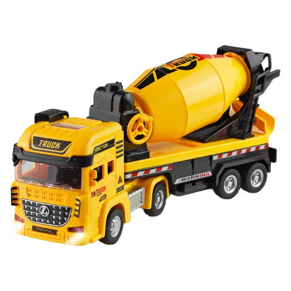 Xe trộn bê tông có âm thanh và đèn LH16881709 C509 (Vàng)