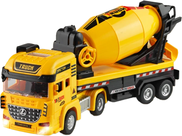 Xe trộn bê tông có âm thanh và đèn LH16881709 C509 (Vàng)
