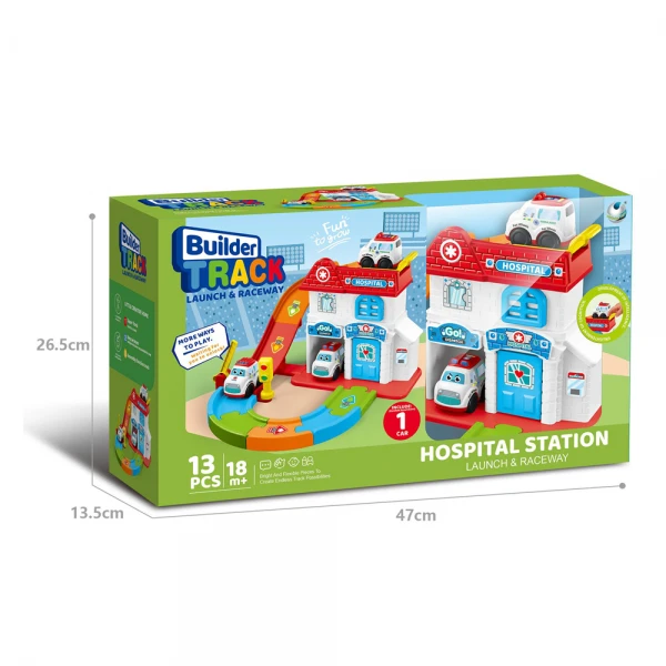 Bộ lắp ráp trạm đậu xe bệnh viện mô phỏng LH16881535 C509