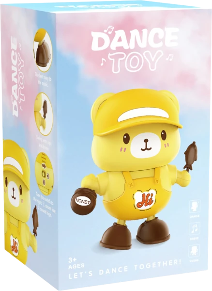 Chú gấu đội mũ nhảy múa phát nhạc đáng yêu JS068707 C509