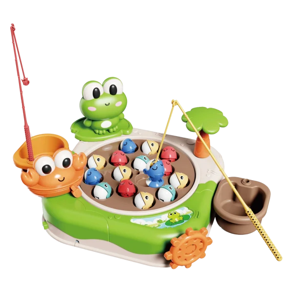Bộ câu cá chú ếch ngộ nghĩnh có phát nhạc JS068716 C509