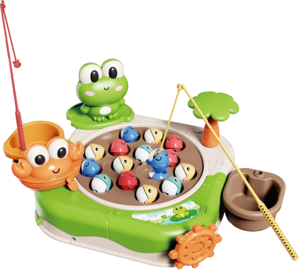 Bộ câu cá chú ếch ngộ nghĩnh có phát nhạc JS068716 C509