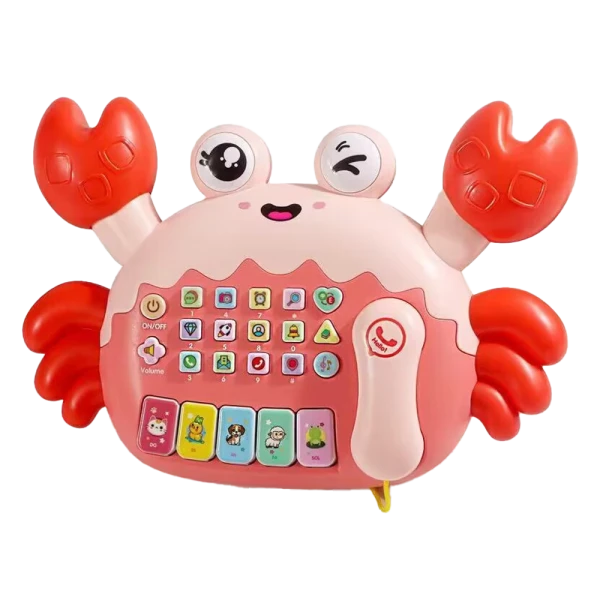 Đồ chơi điện thoại hình cua dễ thương phát nhạc LH16881760 C509