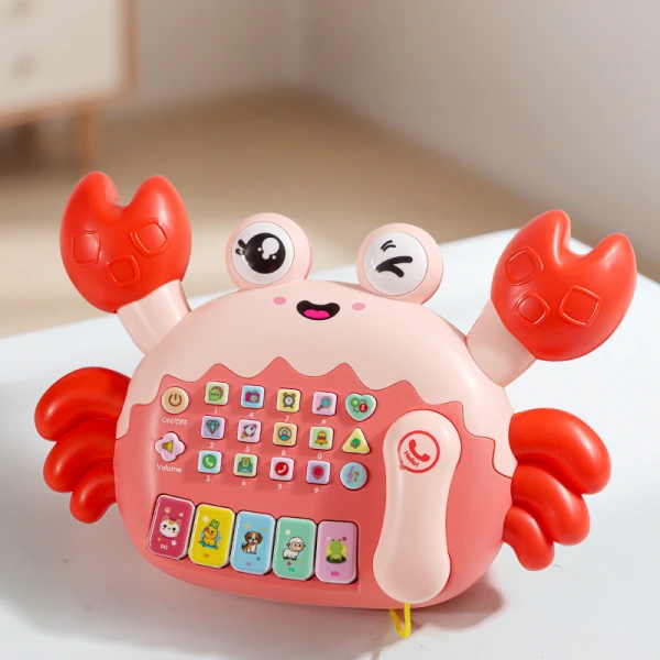 Đồ chơi điện thoại hình cua dễ thương phát nhạc LH16881760 C509