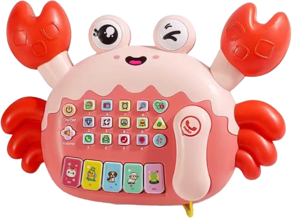 Đồ chơi điện thoại hình cua dễ thương phát nhạc LH16881760 C509