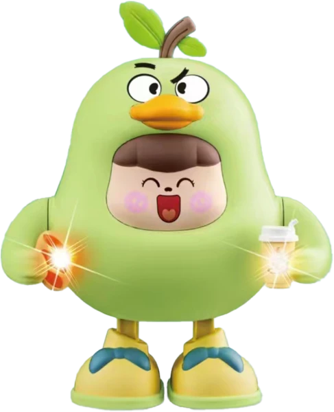 Đồ chơi quả lê phát nhạc đèn nhảy múa vui nhộn LH16881769 C509 (Xanh lá)