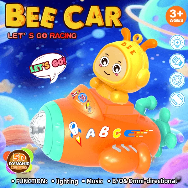 Đồ chơi em bé ong và tàu vũ trụ phát nhạc đèn LH16881776 C509