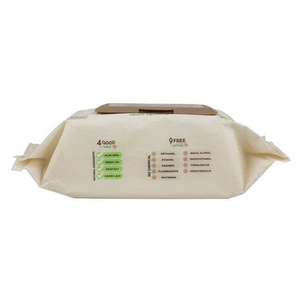 Khăn ướt chiết xuất tự nhiên Aga-ae, 100 tờ