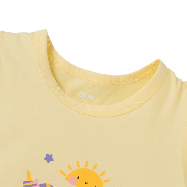 Đầm bé gái Animo Easy TX1225047 (1-4Y, Vàng, TT02)