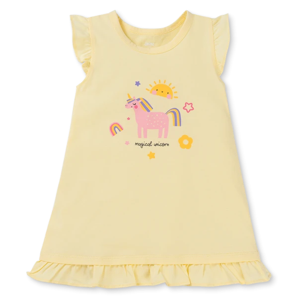 Đầm bé gái Animo Easy TX1225047 (1-4Y, Vàng, TT02)