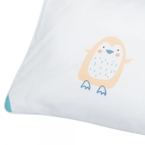 Gối nằm vải Tencel mịn mát Microfiber Animo B2510_HV003 (25x35cm, Trắng)