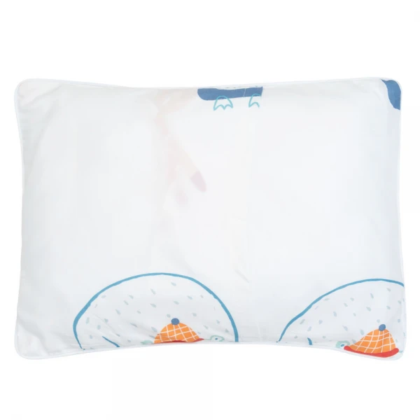 Gối nằm vải Tencel mịn mát Microfiber Animo B2510_HV003 (25x35cm, Trắng)