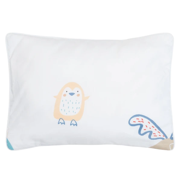 Gối nằm vải Tencel mịn mát Microfiber Animo B2510_HV003 (25x35cm, Trắng)