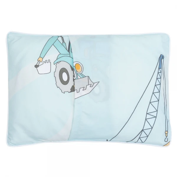 Gối nằm vải Tencel mịn mát Microfiber Animo B2510_HV003 (25x35cm, Xanh)