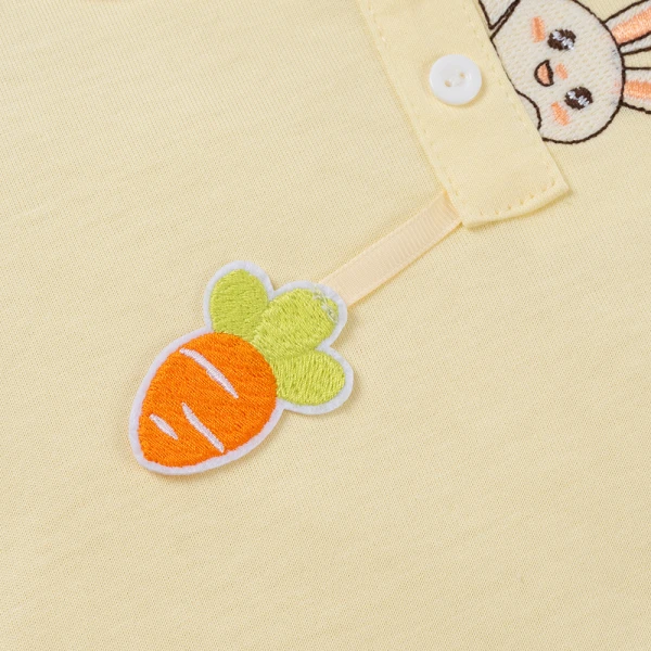 Bộ bé gái ngắn Animo TX1225043 (1-6Y, Vàng-nâu, TT01)