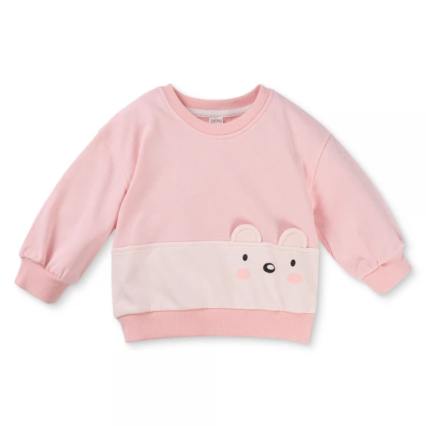 Bộ đông bé gái dài Animo ST0825006 (1-4Y, Hồng, NN02)