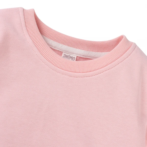 Bộ đông bé gái dài Animo ST0825006 (1-4Y, Hồng, NN02)