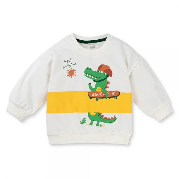 Bộ đông bé trai dài Animo ST0825010 (1-4Y, Trắng-xanh lá, TT01)