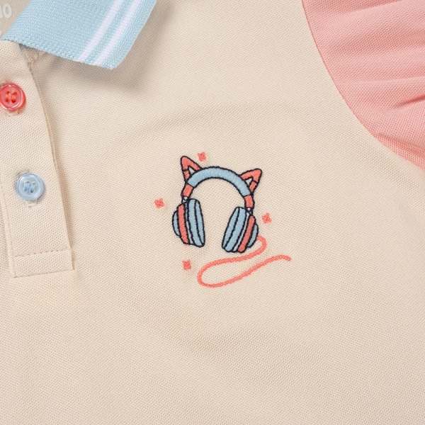 Đầm polo bé gái Animo LU1225034 (1-6Y, Kem, TT01)